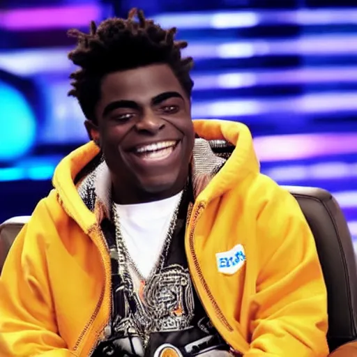 Prompt: kodak black on big brother tv show