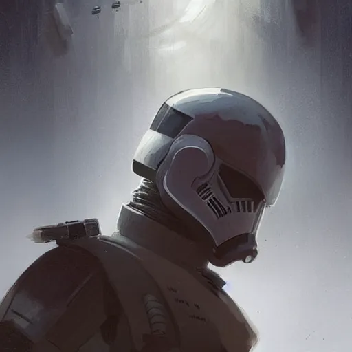 Image similar to star wars concept art by greg rutkowski, soldier wearing a the tactical gear of the galactic federation, digital painting, artstation, concept art, smooth, sharp foccus ilustration, artstation hq