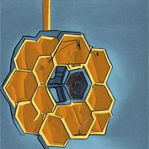 Prompt: “James Webb Space Telescope sketch by Michelangelo”