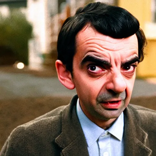 Image similar to Mr Bean stars in Stranger Things