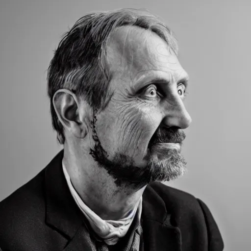 Image similar to photo of jurgen schmidhuber as god