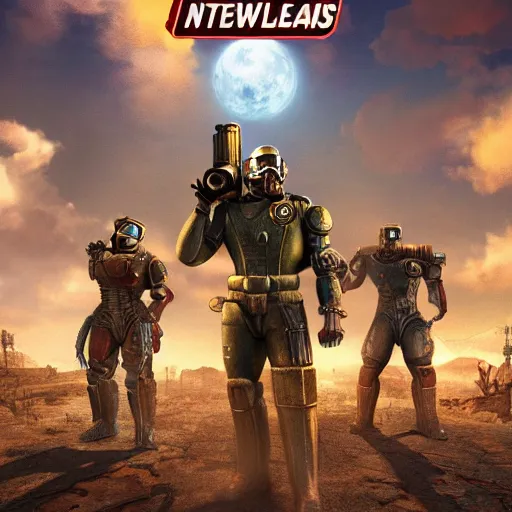 Image similar to fallout : new vegas 2 box art