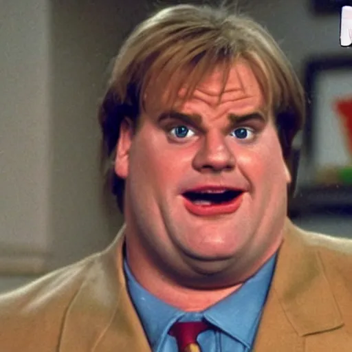 Prompt: chris farley in my hero academy