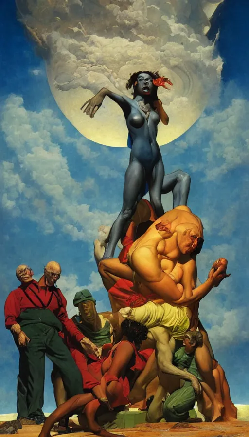 Image similar to the end of the world, by thomas blackshear