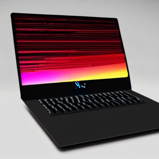 Image similar to a laptop from the 2 1 0 0 s, hd, concept art