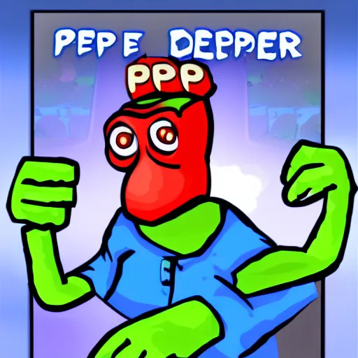 Image similar to pepe developer