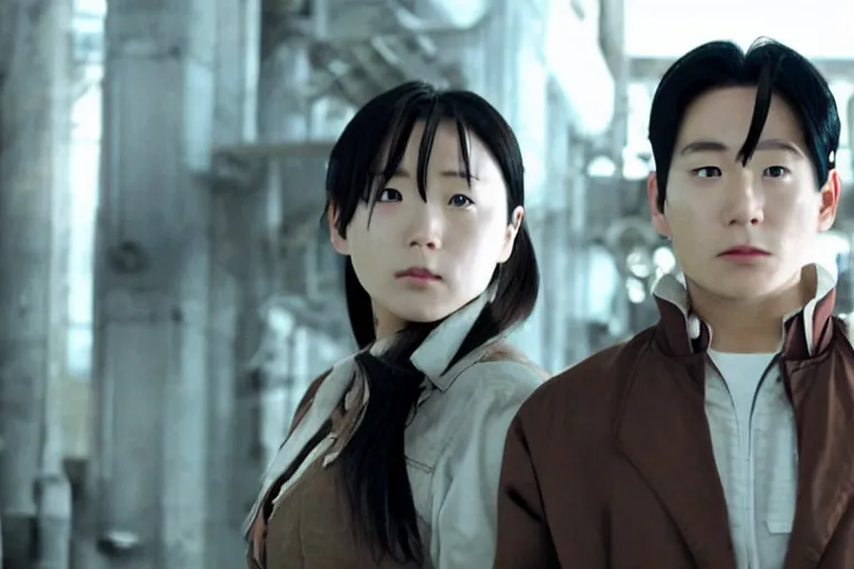 Image similar to korean film still from korean adaptation of Fullmetal Alchemist: Brotherhood (2009)