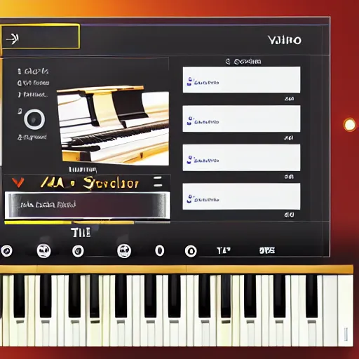 Image similar to vocaloid 6 ai, music program ui screenshot, piano roll