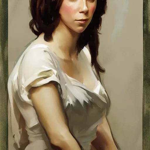 Prompt: portrait of jennifer love hewitt greg manchess painting by sargent and leyendecker, studio ghibli, fantasy, medium shot, asymmetrical, intricate, elegant, matte painting, illustration, hearthstone, by greg rutkowski, by greg tocchini, by james gilleard, by joe fenton