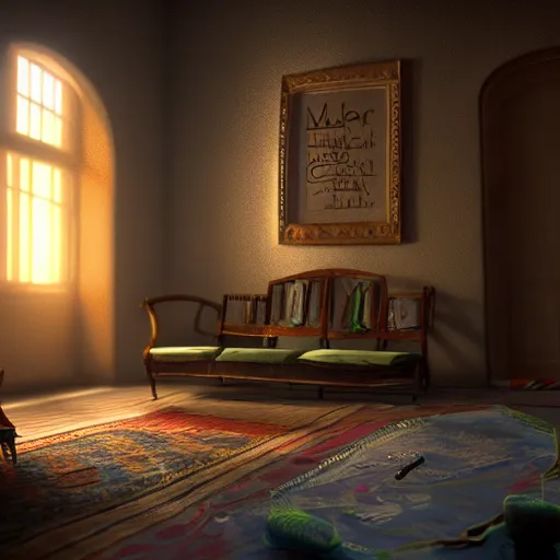 Prompt: Friends of Mr Cairo, digital art, render, unreal engine, award winning, very beautiful