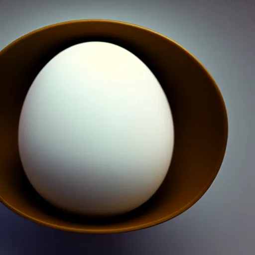 Prompt: icy egg lays beautifully among regular eggs, ray tracing, cinematic, digital art, realistic, octane render