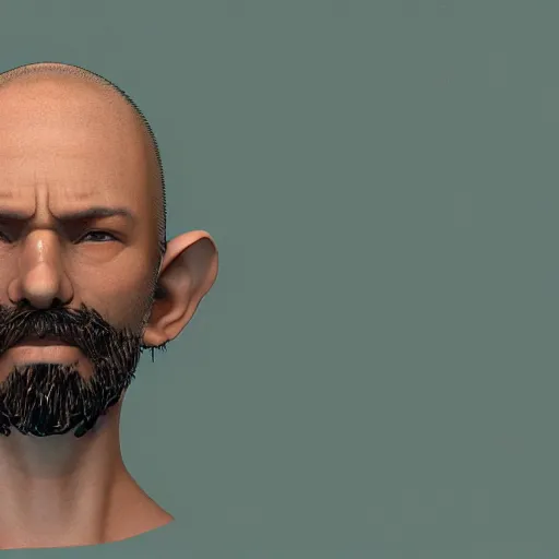 Prompt: color photograph, halfling sailor artificer with a beard and lots of ear piercings, in the style of Yoji Shinkawa, a hyper realistic close-up portrait, 4K symmetrical portrait, Rendered in Octane, in-focus, trending in artstation, cgsociety, 8k post-processing highly detailed, Junji Murakami, Sharandula, Hiroshi Yoshida, Tom Bagshaw, Ross Tran, Artgerm, Craig Mullins, dramatic, Junji Murakami, moody lighting rendered by octane engine, characters 8K symmetrical artstation, cinematic lighting, intricate details, 8k detail post processing, hyperealistic, octane render, photo realism