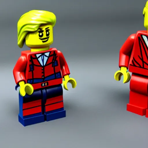 Prompt: lego donald trump