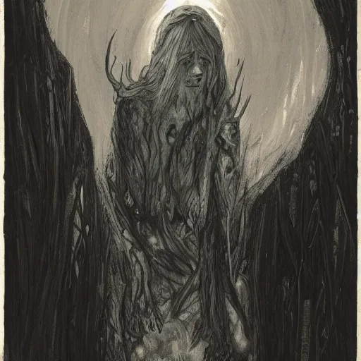 Image similar to the fire in my core heats my heart to the breaking point, twixt horror and despair my lungs catch, but cannot sate. The mind from direction fails, and cannot help but confuse my gait. dark concept art, by Greg Rutkowski, Gustav Dore, and Edvard Munch.