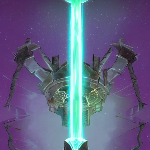 Image similar to energy sword, science fiction, magic item, d & d, concept art,