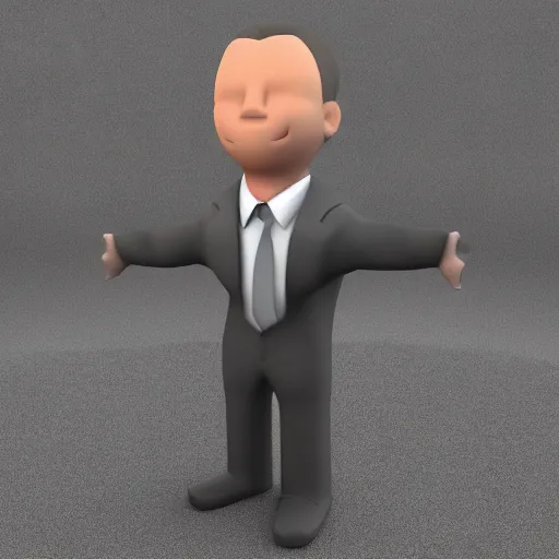 Image similar to business man 3 d model