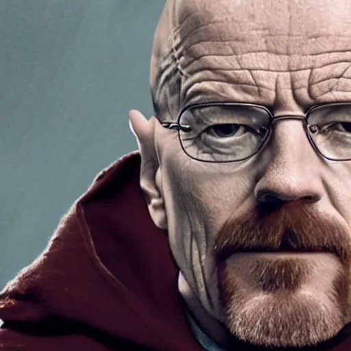 Prompt: Walter White as the Pope