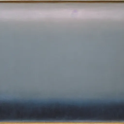 Image similar to the abstract painting'arctic void ', by caspar david friedrich, by rothko