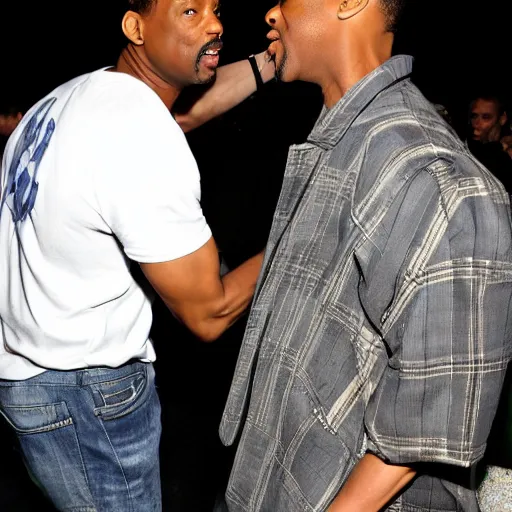 Image similar to will smith slapping chris rock