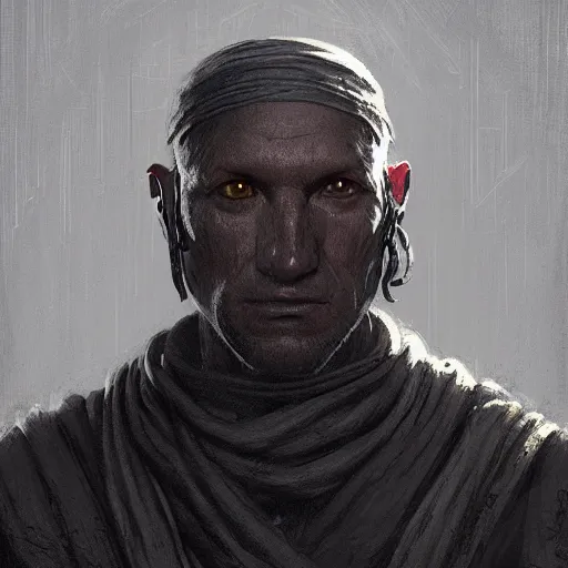 Image similar to portrait of a man by greg rutkowski, jedi knight, hybrid between human and twi'lek, wearing black wool cap, star wars expanded universe, he is about 3 0 years old, highly detailed portrait, digital painting, artstation, concept art, smooth, sharp foccus ilustration, artstation hq