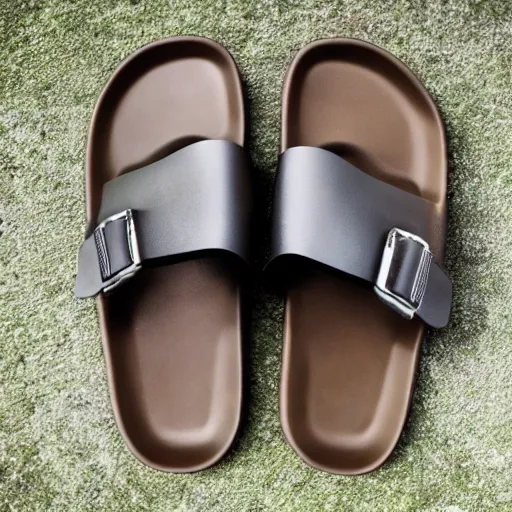 Image similar to product photo of tactical birkenstocks.