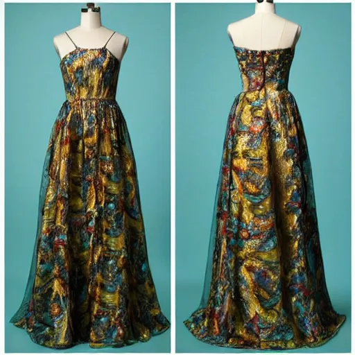 Image similar to fish creep prom dress jesus mountain express