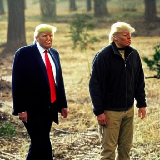 Image similar to donald trump in friday the 1 3 th