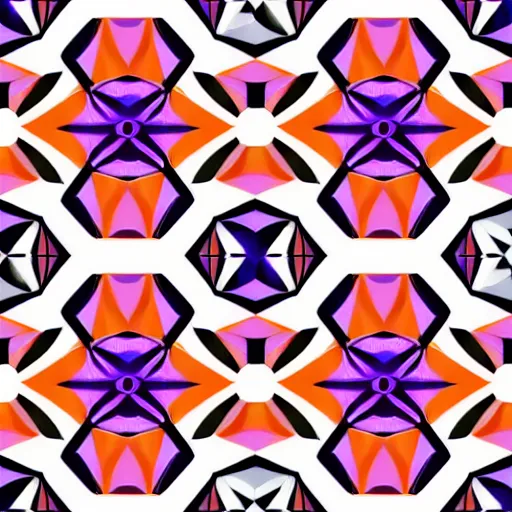 Image similar to geometrical pattern with gradient, lines and circles, intricate and beautiful , purple and orange tones, design