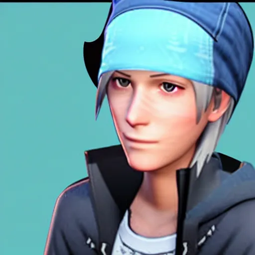 Prompt: chloe price with ice powers