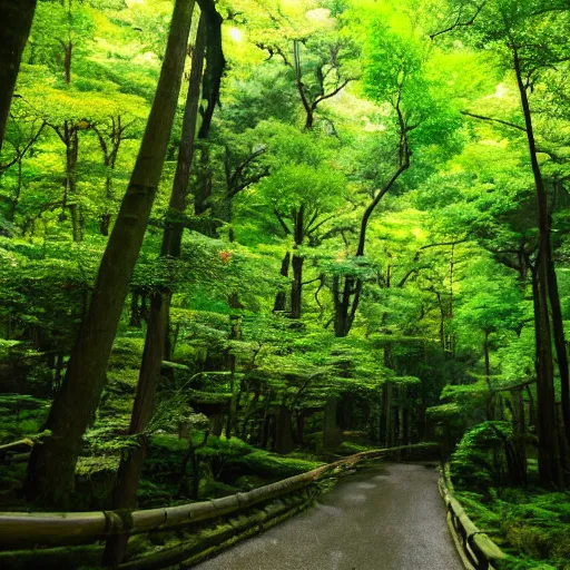 Image similar to forest in japan