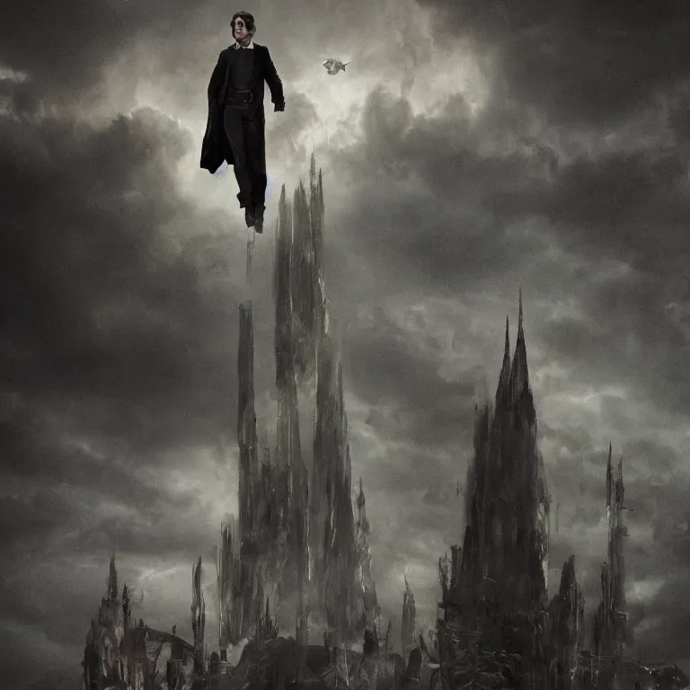 Prompt: childe roland to the dark tower came