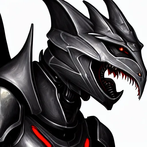 Prompt: high quality close up headshot of a cute beautiful stunning robot anthropomorphic female dragon, with sleek silver armor, a black OLED visor over the eyes, looking at the camera, maw open and about to eat you, you being dragon food, the open maw being detailed and soft, highly detailed digital art, furry art, anthro art, sci fi, warframe art, destiny art, high quality, 3D realistic, dragon mawshot, dragon art, Furaffinity, Deviantart