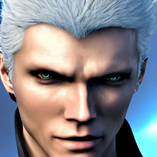 Vergil from Devil may cry, DMC series, Devil may cry, Stable Diffusion