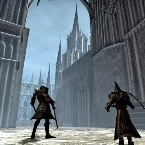 Image similar to anor londo