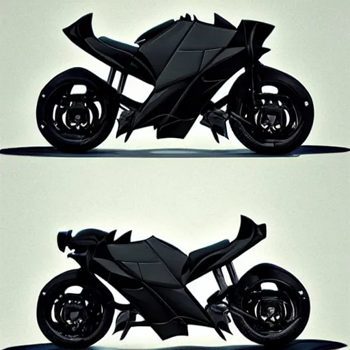 Image similar to batman style motorcycle