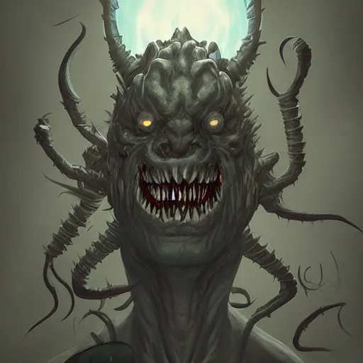 Image similar to Sleep paralysis monster, evil, fear, ominous vibe, trending on ArtStation by Travis Sergio Diaz