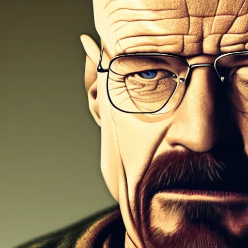 Image similar to Walter white played by Jesus Christ, 4k, realistic, film still