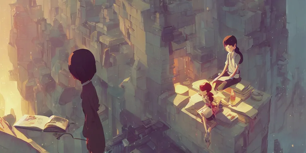 Image similar to magic book item with detailed cover full of runes by cory loftis & akihiko yoshida & james gilleard & atey ghailan & makoto shinkai & goro fujita & studio ghibli, rim light, exquisite lighting, clear focus, magic atmosphere, very coherent, plain background, soft painting