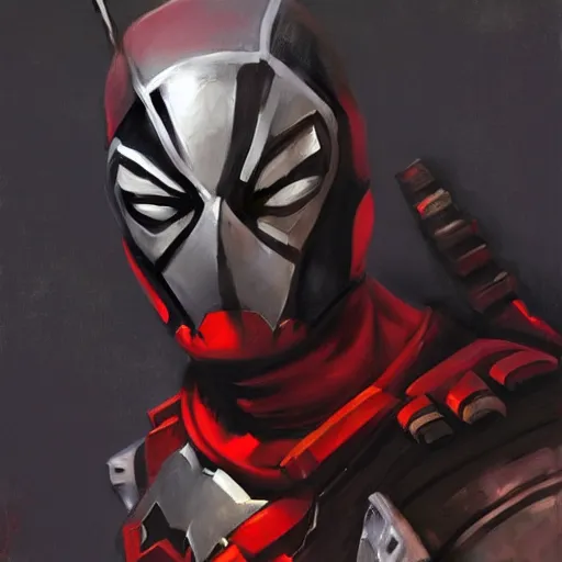 Prompt: greg manchess portrait painting of an armored dark deadpool iron spiderman as overwatch character, medium shot, asymmetrical, profile picture, organic painting, sunny day, matte painting, bold shapes, hard edges, street art, trending on artstation, by huang guangjian, gil elvgren, ruan jia, greg rutkowski, gaston bussiere