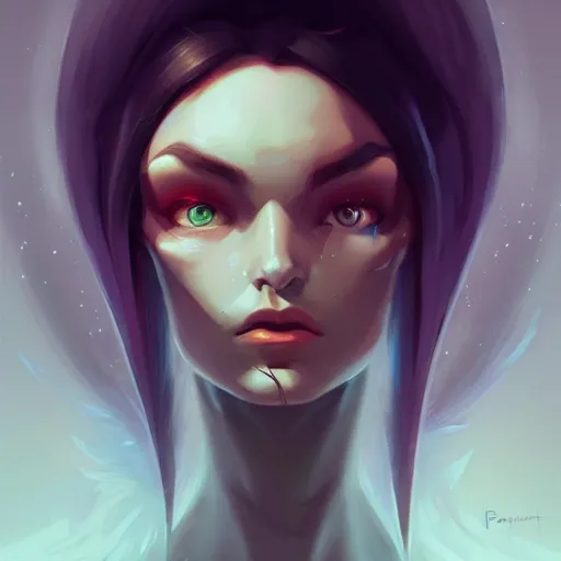 Image similar to character art portrait, deviantart artstation, by peter mohrbacher