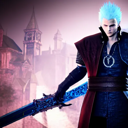 ArtStation - VERGIL - DeviL May Cry 5