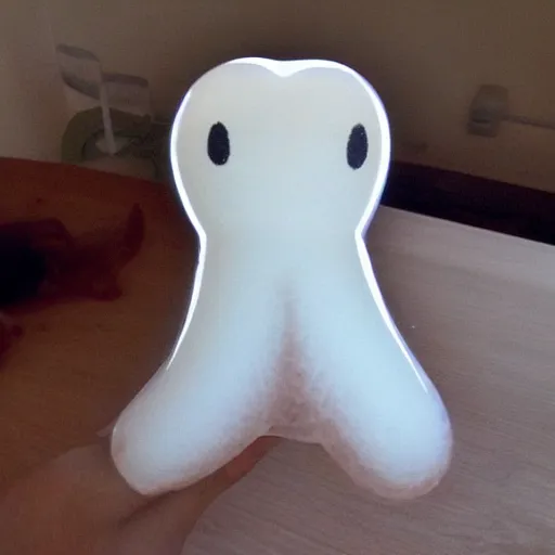 Image similar to lost old footage of hairy transparent ghost sausage