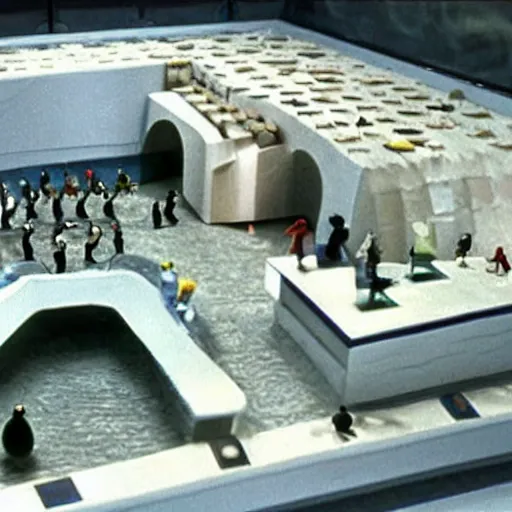 Image similar to a center for ants, still from movie zoolander
