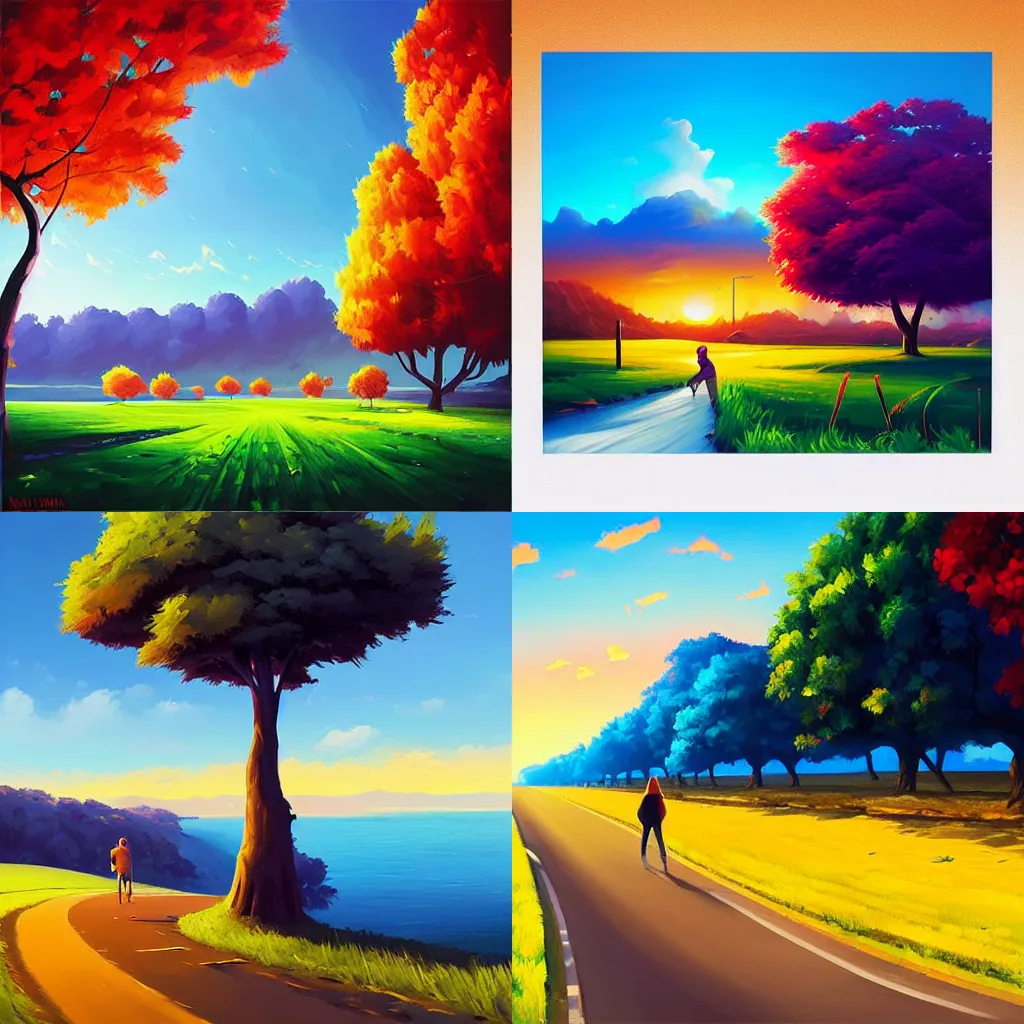 Prompt: artwork by rhads and alena aenami