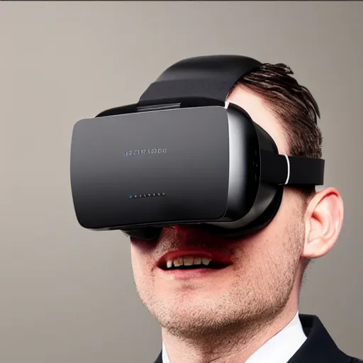 Image similar to next generation vr headset, futuristic, never seen before