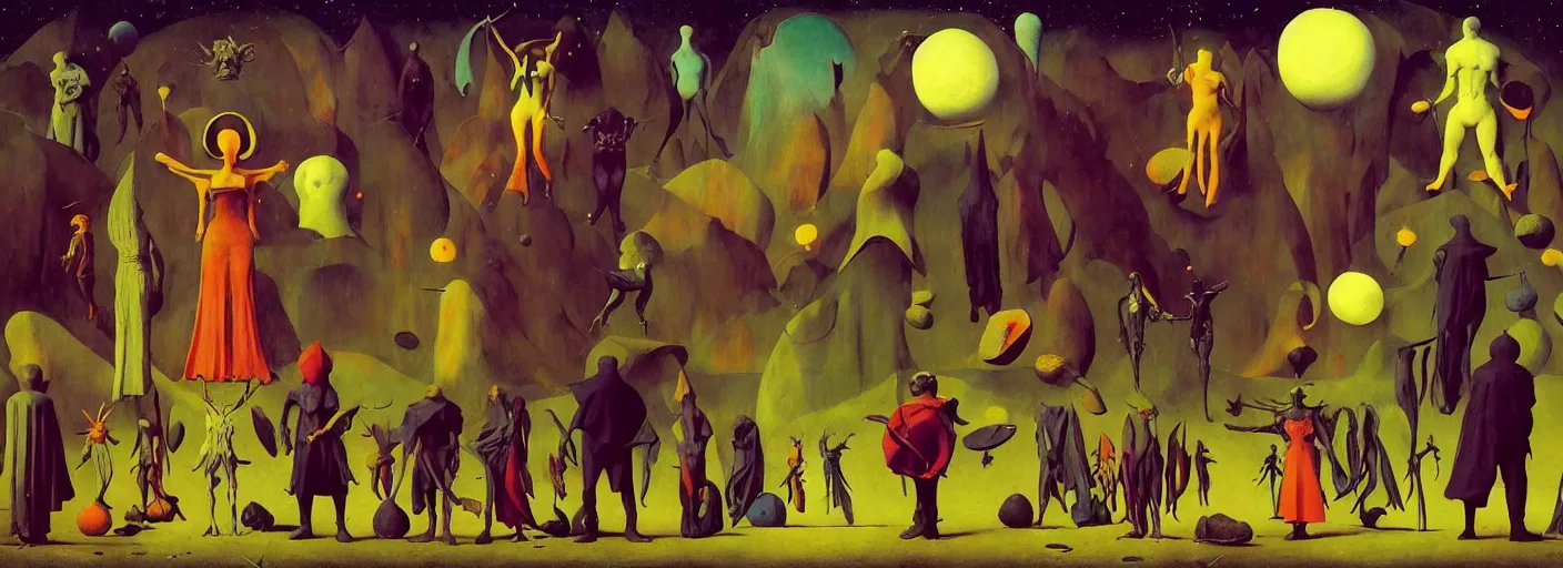 Image similar to full - body surreal colorful celestial rpg character concept art anatomy, action pose, very coherent and colorful high contrast masterpiece by norman rockwell franz sedlacek hieronymus bosch dean ellis simon stalenhag rene magritte gediminas pranckevicius, dark shadows, sunny day, hard lighting, reference sheet white! background