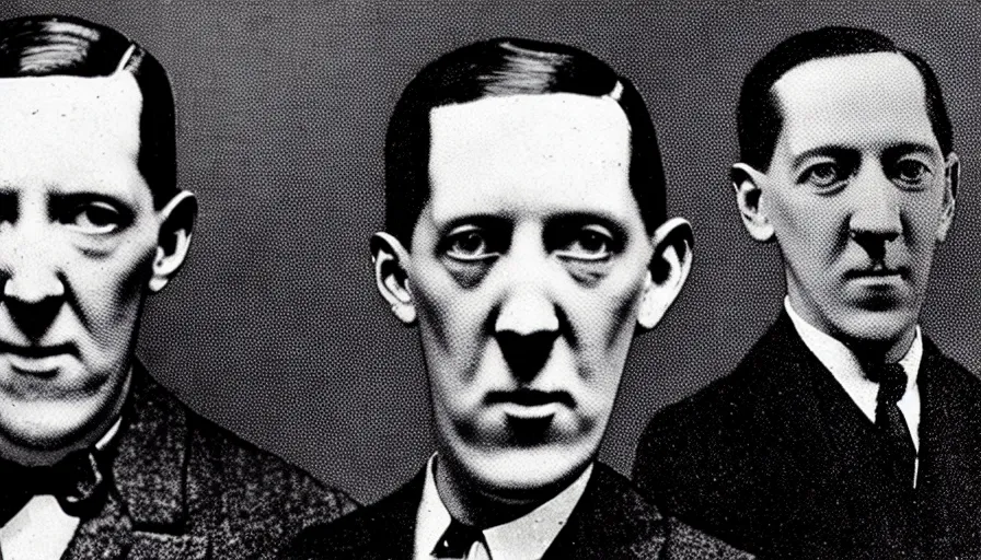 Image similar to the two complementary forces that make up all aspects and phenomena of life, by H.P. Lovecraft