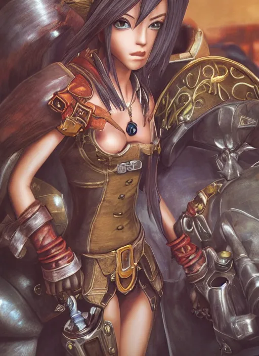 Image similar to a full portrait photo of real - life garnet iconic character official artwork in a final fantasy ix, f / 2 2, 3 5 mm, 2 7 0 0 k, lighting, perfect faces, award winning photography.