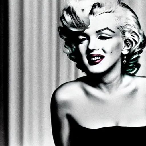 Prompt: Marilyn Monroe's ghost suing Andy Warhol for copyright infringement