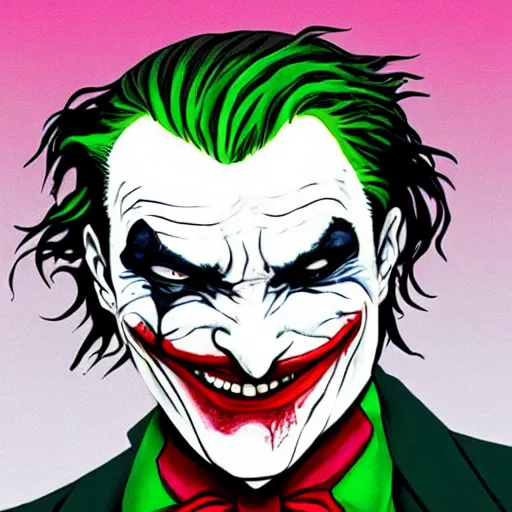 Image similar to joker crying